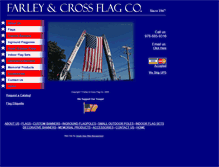 Tablet Screenshot of farleycrossflags.com